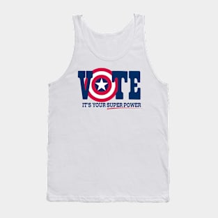 Vote: It's Your Superpower Tank Top